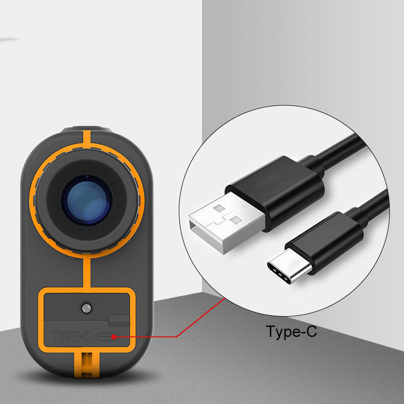 Golf Ballistic Compensated Handheld Laser Telescope Rangefinder