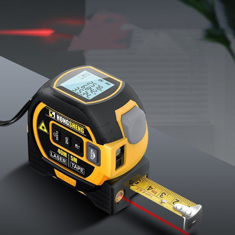 Steel Tape Rangefinder Indoor Laser Measuring Instrument Laser Ruler Metre Numerique