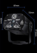 Creative USB Led Laser Starry Stage Light