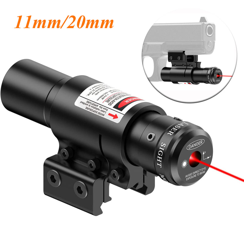 Adjustable External Red Laser Sight