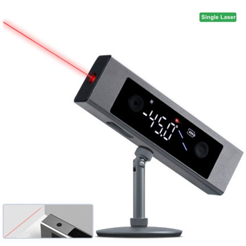 LED Screen Digital Display Dual Laser Angle Projection Level Instrument