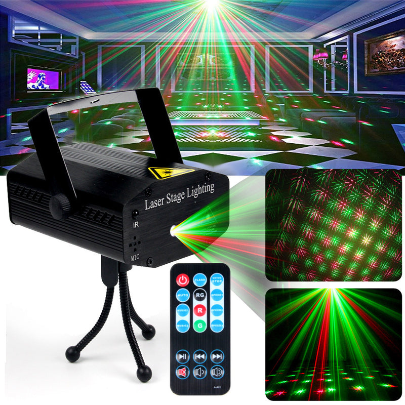 Remote Control Starry Star Stage Laser Light