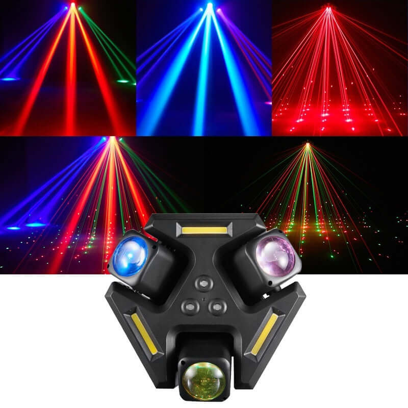 ES150 Three-in-one Laser Voice Control Stage Lights