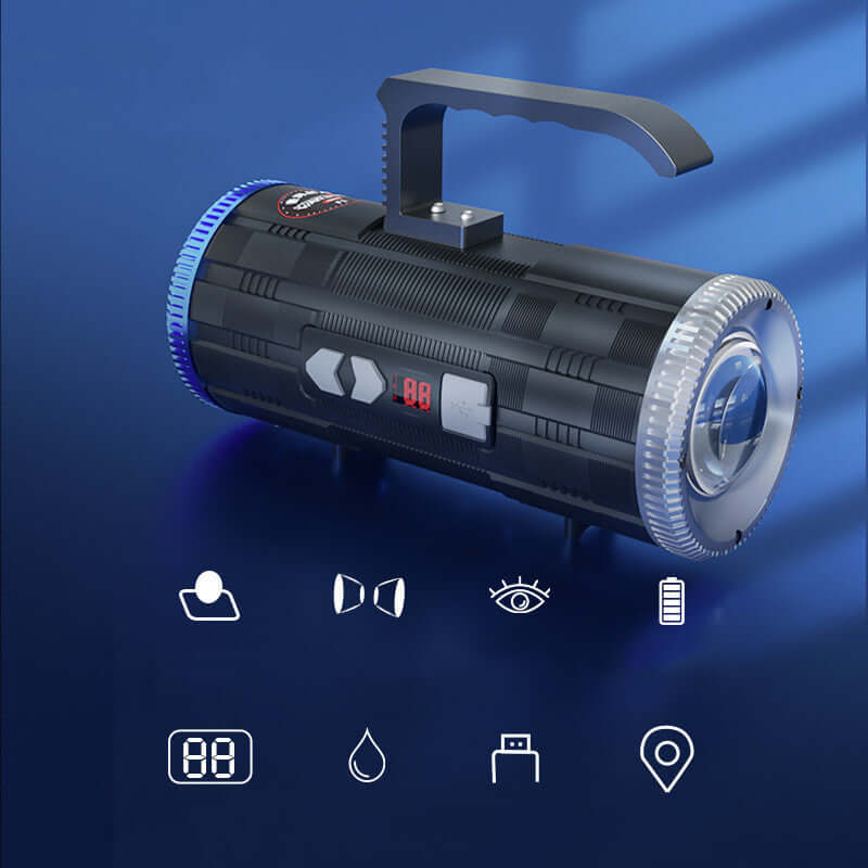 Fishing Light Laser Cannon Blue Super Bright Xenon