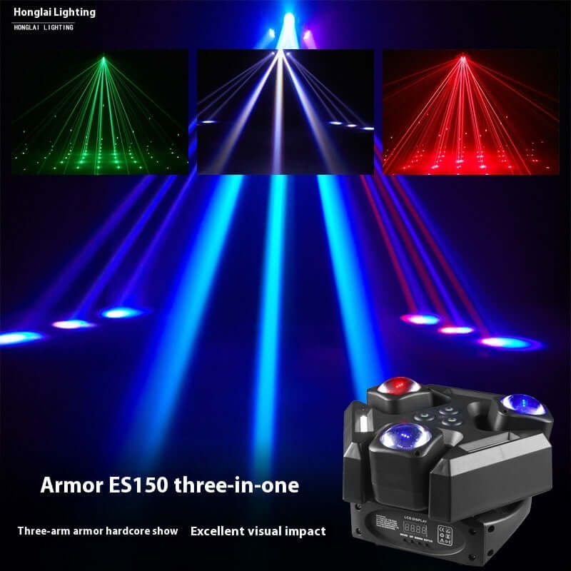 ES150 Three-in-one Laser Voice Control Stage Lights