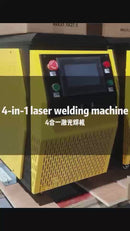 3000W 3 in 1 handheld Laser welding machine for Metal 220V with Auto Wire Feeder for Carbon Stainless Steel Aluminum Titanium Welding, rust cleaning and cutting precisely and quickly saving energy 80-90%